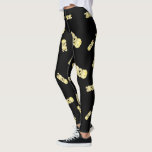 chinese New Year of the rat 2020 chocolate chip Leggings