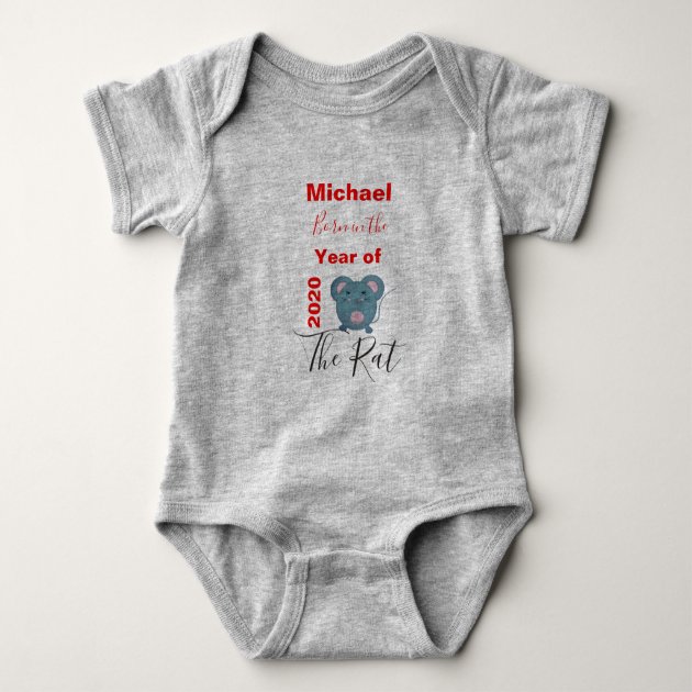 chinese new year baby romper