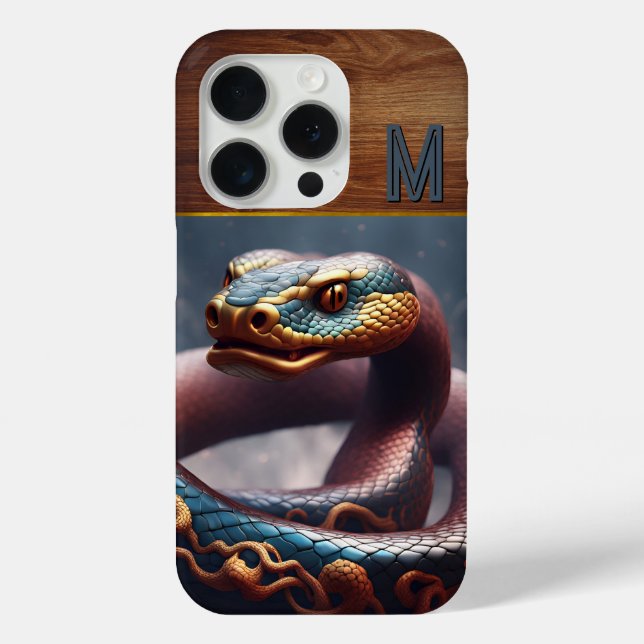 Chinese New Year of the Snake 2025 Wood iPc2 Case-Mate iPhone Case (Back)