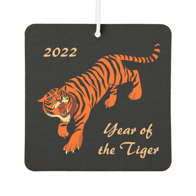Chinese New Year of the Tiger Air Freshener