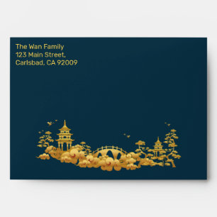 Chinese New Year of tiger Blue Envelope