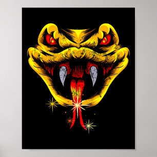 Chinese New Year Outfit Snake T Shirt 2025 Lunar Z Poster