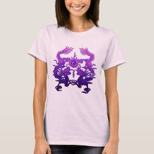 CHINESE NEW YEAR Purple Dragons T-Shirt