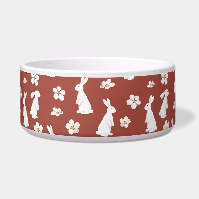 Chinese New Year Rabbit Pattern Bowl (Front)