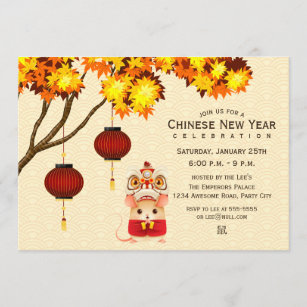 Tet New Year Invitations & Invitation Templates | Zazzle