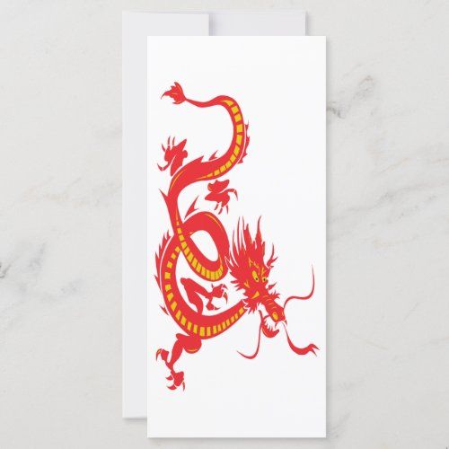 Chinese New Year Red Dragon