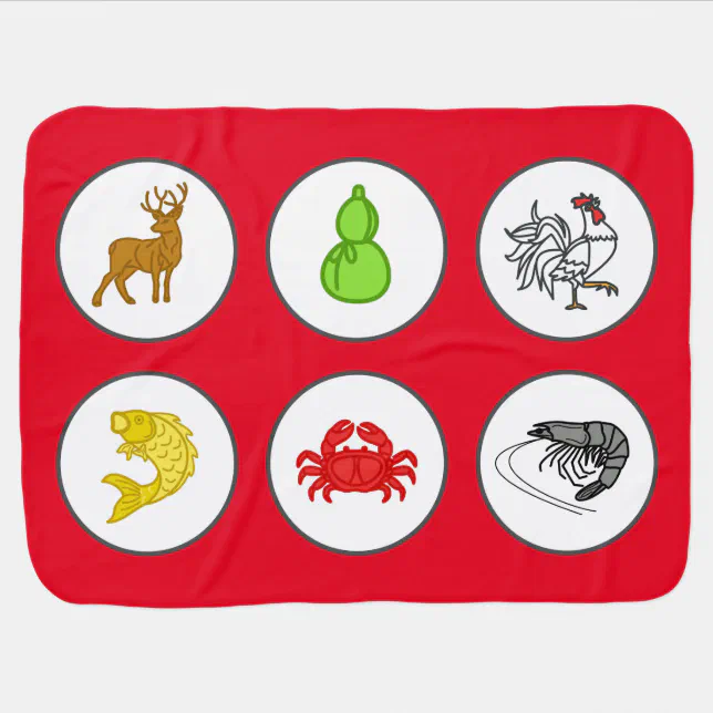chinese new year game fish prawn crab