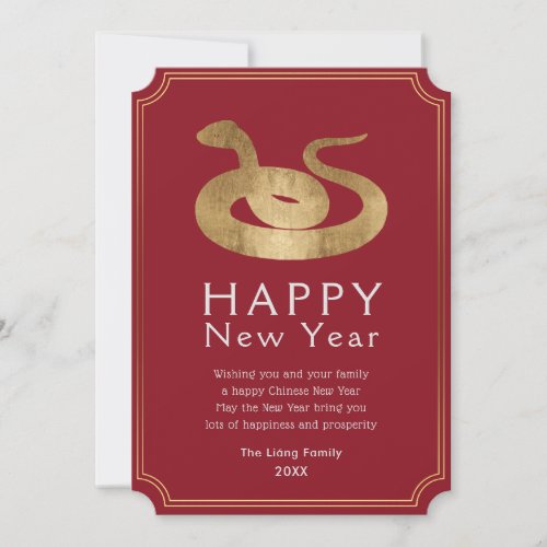 Chinese New Year Snake Holiday