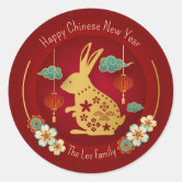 Lunar New Year Stickers (Cute Boy Girl)