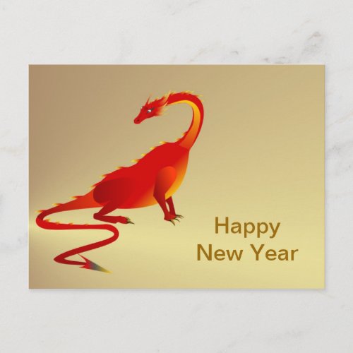 Chinese New Year Vietnamese New Year Tet Year of Holiday Postcard