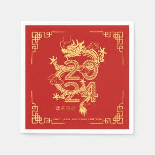 Chinese New Year Year of the Dragon Napkins