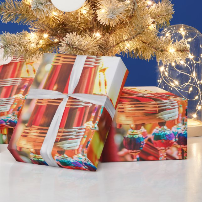 Chinese New Year's Lanterns Wrapping Paper (Holidays)