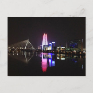 Chinese Nightlife Postcard