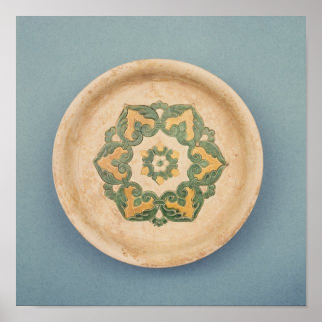 Chinese offering dish poster (Front)