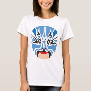 Chinese Opera Mask from the Mascarata™ Collection T-Shirt