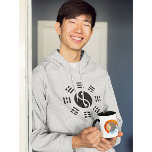 chinese organ clock meridians acupuncture elements Two-Tone coffee mug