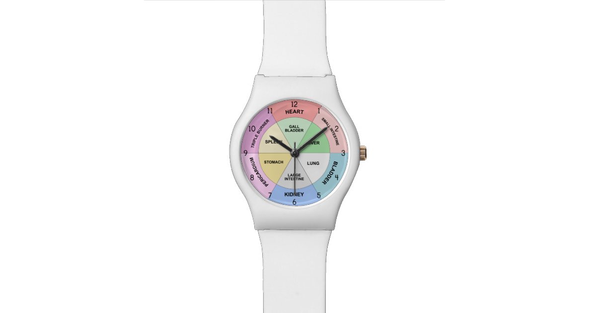 Chinese Organ Clock - TCM Body Clock Watch | Zazzle