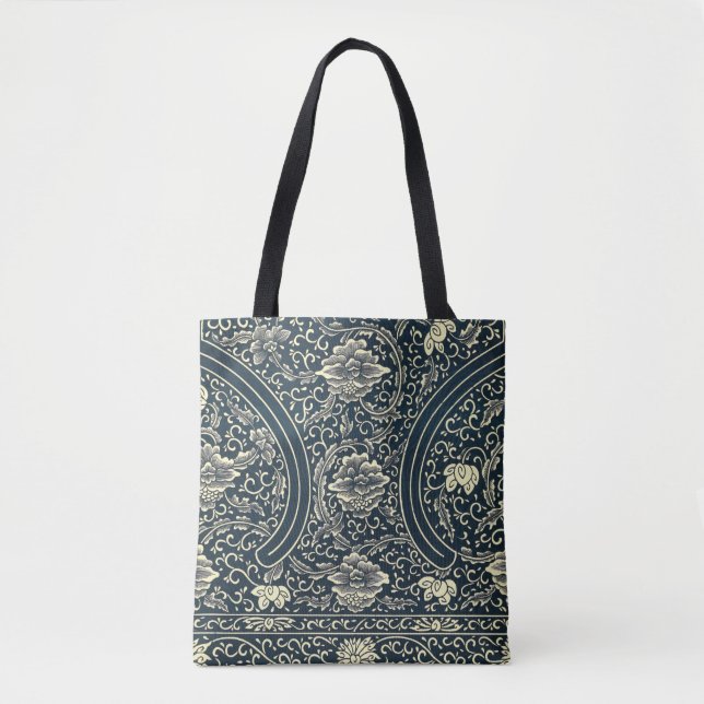 Chinese Ornament Pattern Tote Bag (Front)