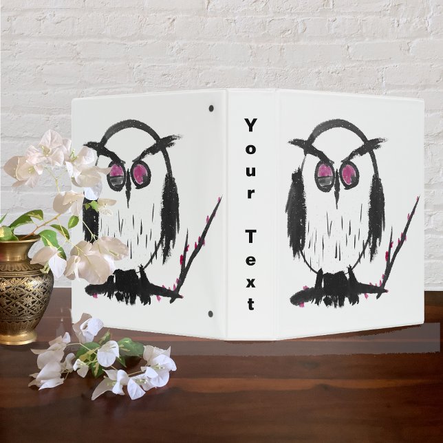 Chinese Owl 3 Ring Binder (Creator Uploaded)