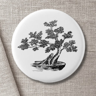 Chinese Owl Button