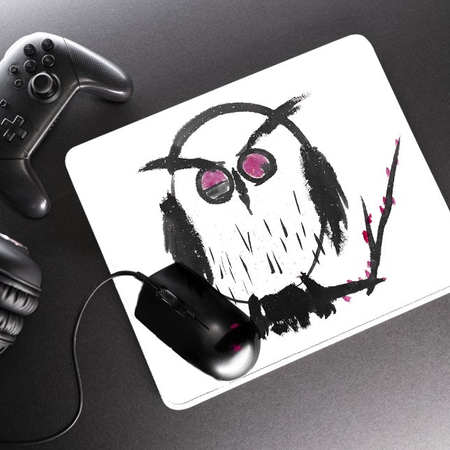 Chinese Owl Mouse Pad (Creator Uploaded)