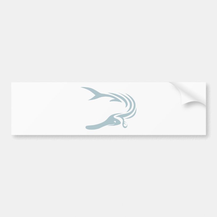 Chinese Paddlefish Bumper Sticker