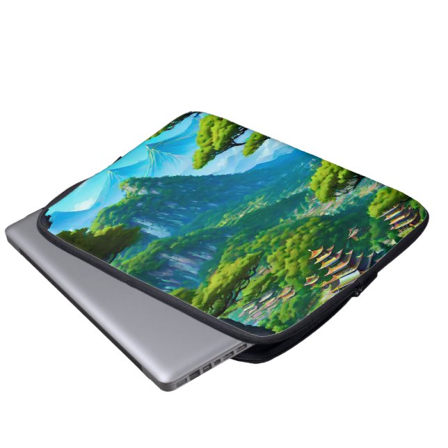Chinese Palace Valley  Laptop Sleeve (Front Bottom)