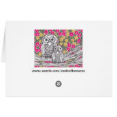 Chinese Paper Owls 12 Card (Back Horizontal)