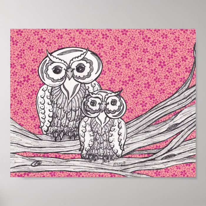 Chinese Paper Owls 9 Print