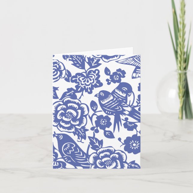 Chinese Pattern Note cards and Envelopes (Front)
