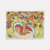 chinese phoenix fleece blanket | Zazzle