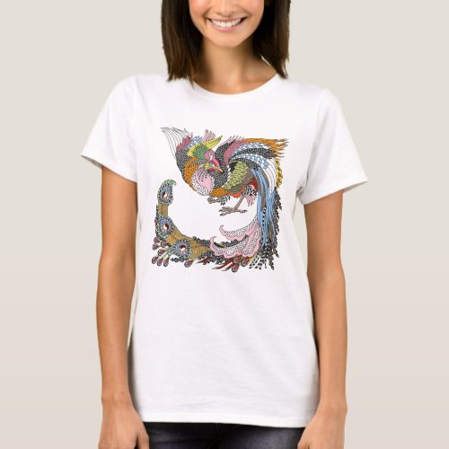 Chinese phoenix or Feng Huang T_Shirt