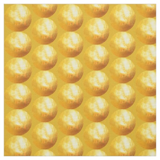 Chinese Pig Year Gold Papercut Gold Circle Fabric