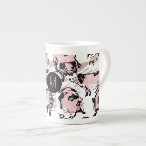 Chinese Pig Year  Original Birthday Monogram C Mug