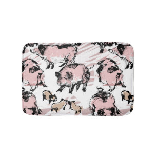 Chinese Pig Year Zodiac Birthday Original BM Bath Mat
