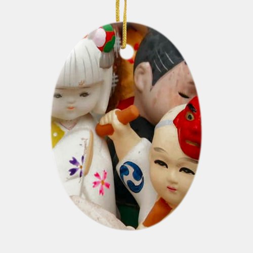 Chinese porcelain dolls ceramic ornament