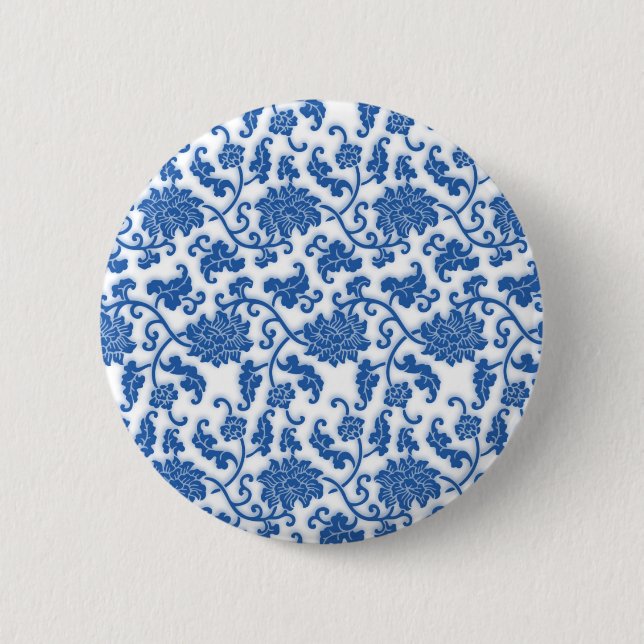 Chinese Porcelain Pattern Button (Front)