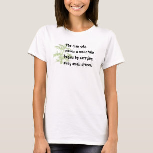 Chinese proverb t-shirt