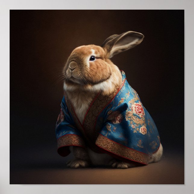 Chinese Rabbit Poster (Front)