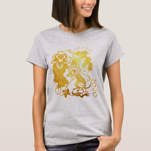 Chinese Rat Year 2020 Grape Women G T_shirt