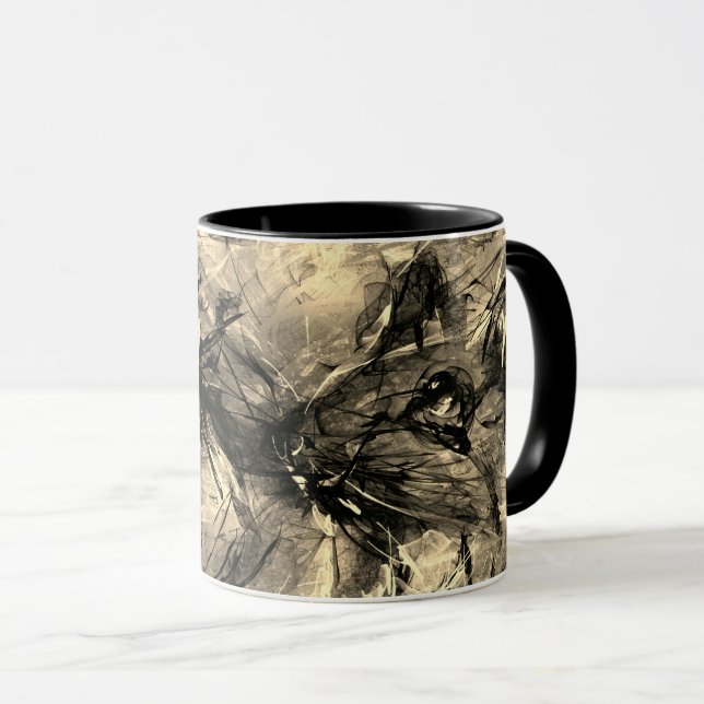 Chinese Rat Year Zodiac Birthday 2-tone Mug (Front Right)
