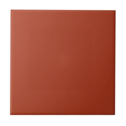 Chinese Red Solid Color Ceramic Tile