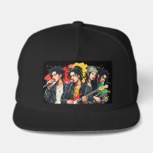 Chinese Reggae Band Musicians Guitar Microphone