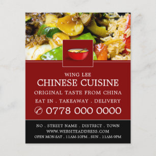Chinese Restaurant Advertising Flyer
