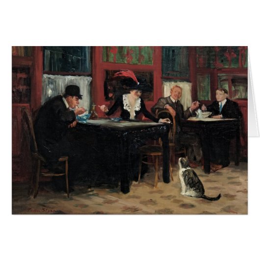 Chinese Restaurant by John Sloan Cards (Front Horizontal)