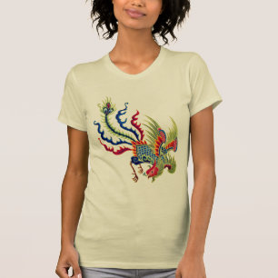 Chinese Rooster Art T-Shirt
