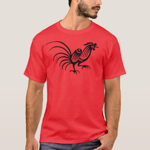 black rooster t shirt