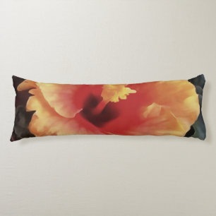 Chinese Rose Flower Artistic Floral Bloom Body Pillow
