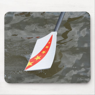 Chinese rowing oar mouse pad