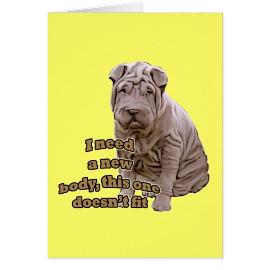 Chinese shar Pei Cards (Front)